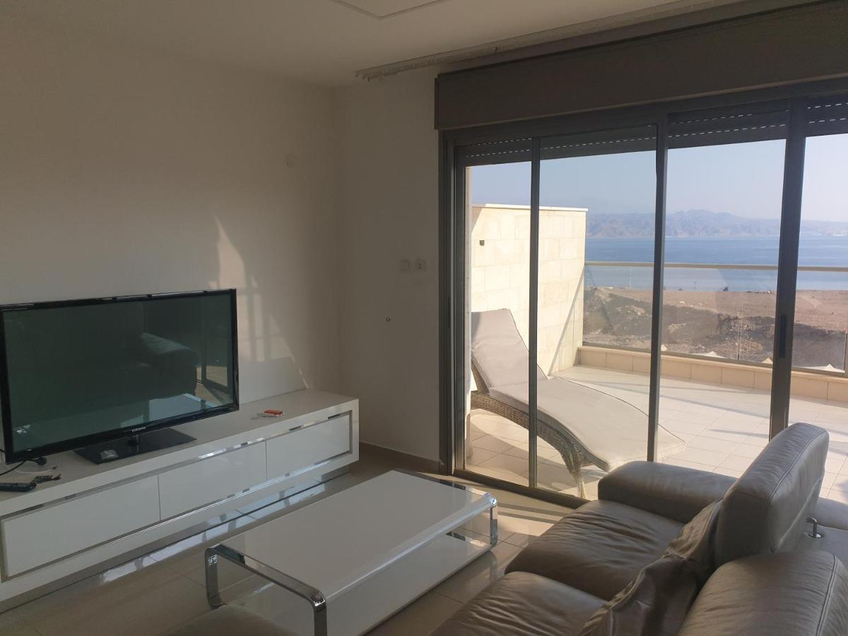 Luxury Exclusive Top Class Apartment On The Sea With Best Sea View And Jacuzzi רק למשפחות !!!! Eilat Eksteriør billede